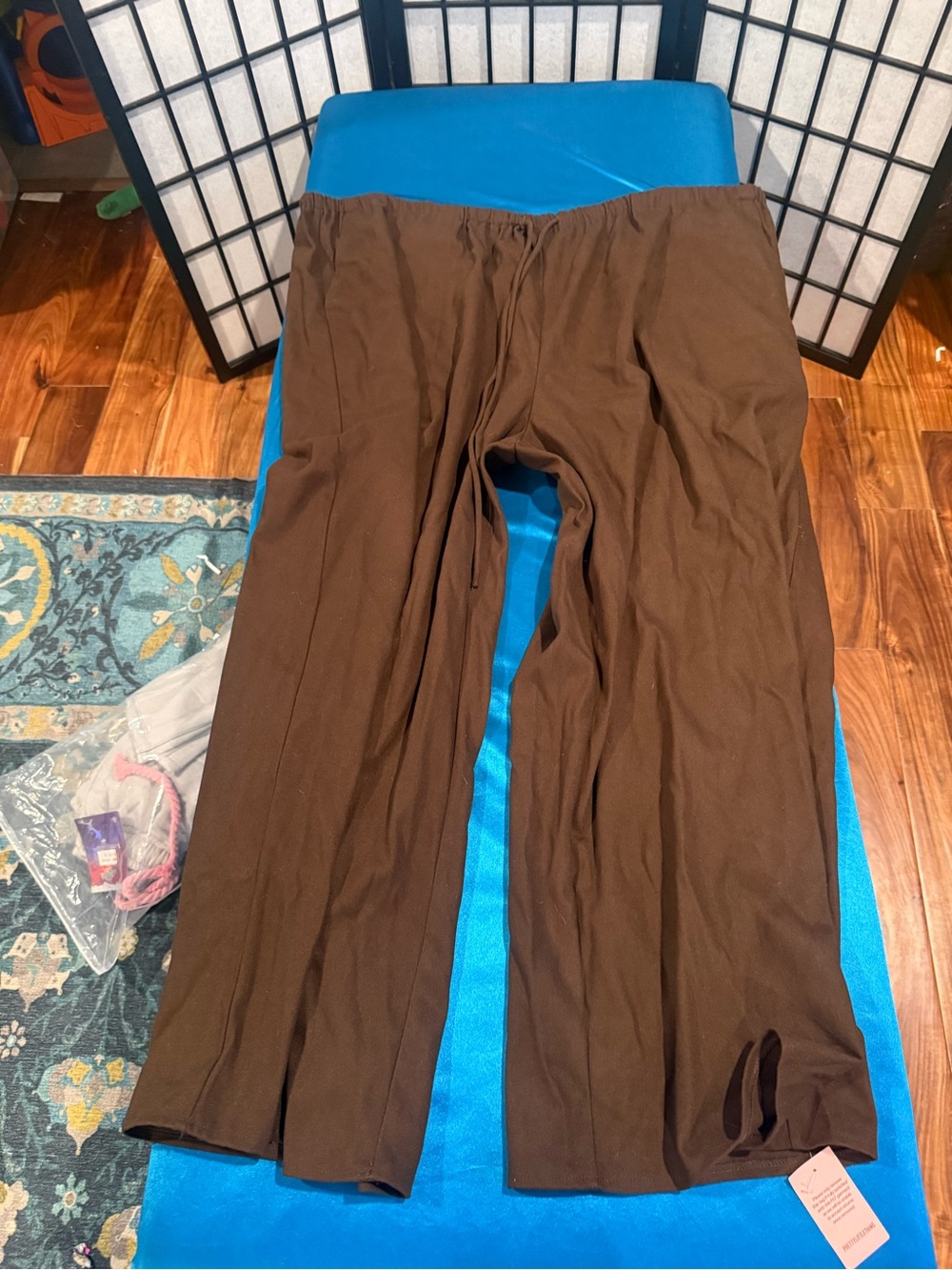 PrettyLittleThing Brown women’s Sweatpants with Drawstring (G1)